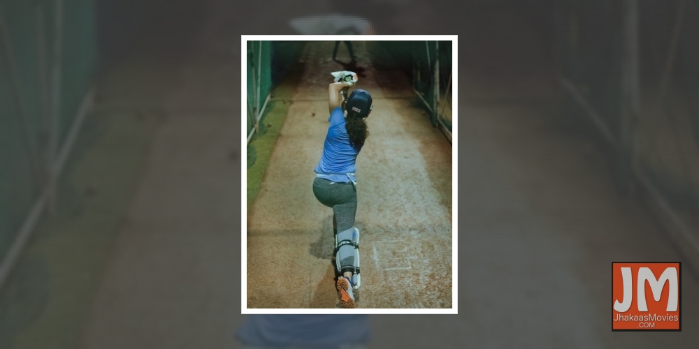 Taapsee Pannu goes 'down the line' for 'Shabaash Mithu'