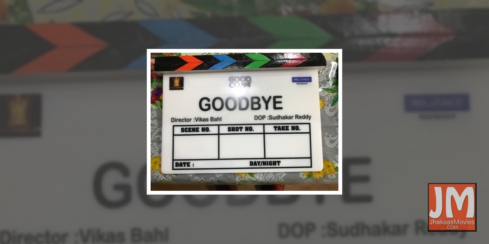 Amitabh Bachchan's 'Goodbye' goes on floors