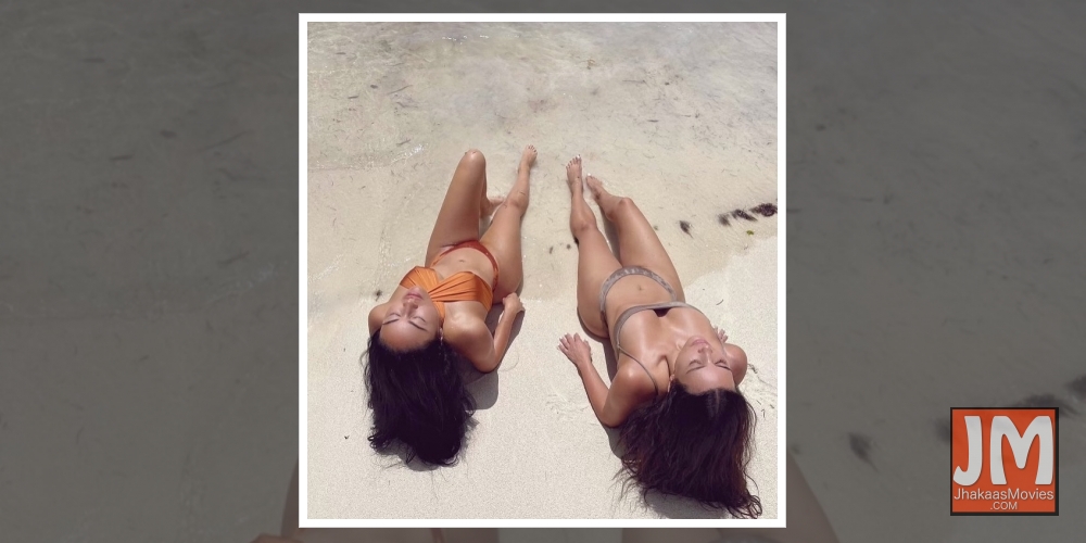 Kim Kardashian: 'Life's a beach'