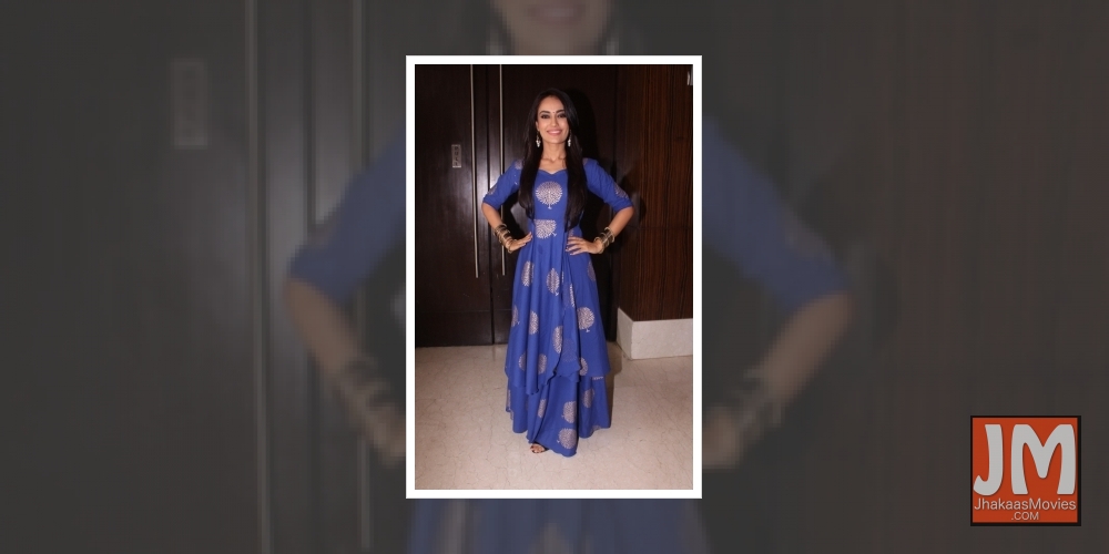 Mumbai: Actress Surbhi Jyoti at the launch of their upcoming show 