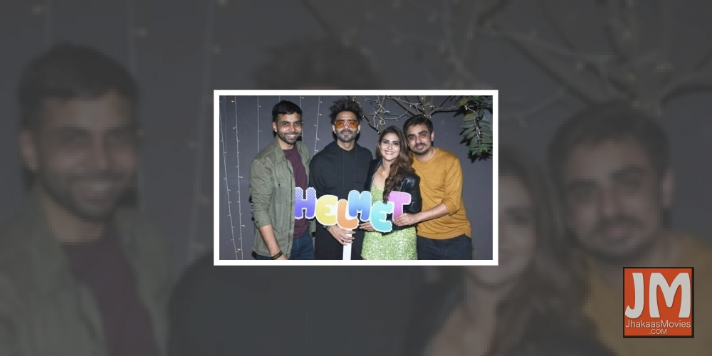 Aparshakti Khurana-starrer 'Helmet' gets U/A certification.