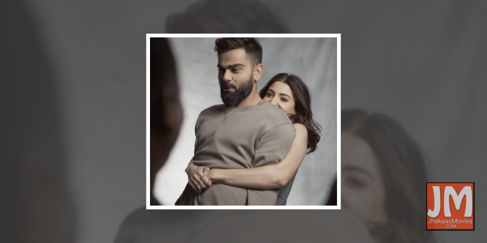 Anushka Sharma lifts Virat Kohli.