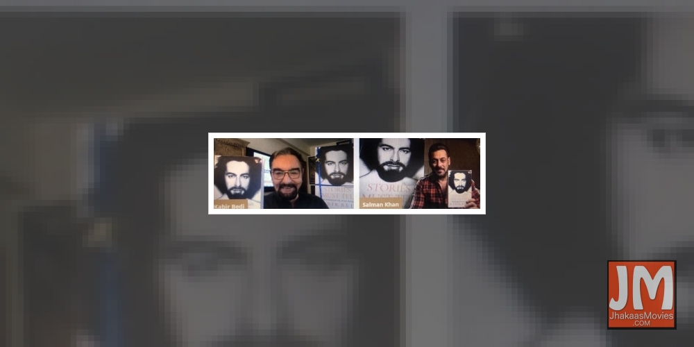 Salman Khan unveils cover of Kabir Bedi's memoir