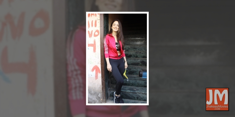 Mumbai: Sandeepa Dhar spotted in Andheri on  Wednesday 17th February 2021.