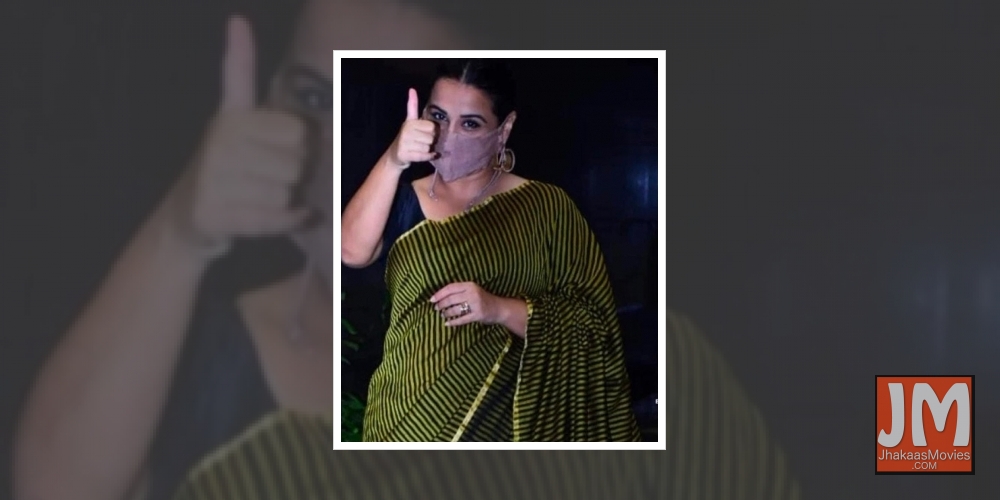 Vidya Balan: The 'Mask'erade is not over yet