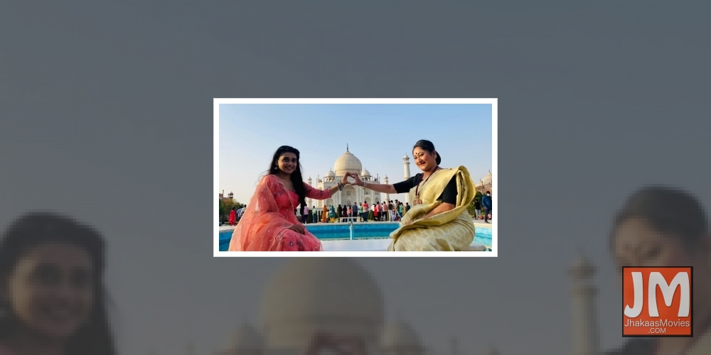 'Sasural Simar Ka 2' cast shoots in Agra.