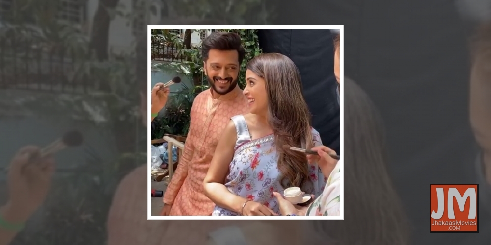 Riteish Deshmukh, Genelia wish fans on Gudi Padwa