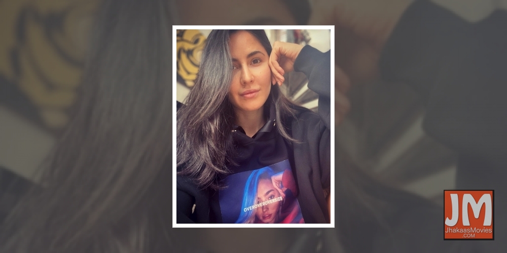 Katrina Kaif has just herself for company.