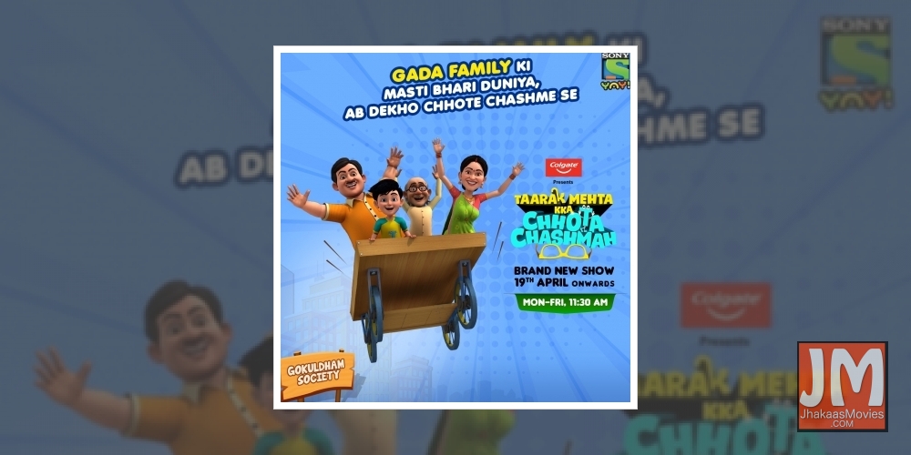 'Taarak Mehta Kka Chhota Chashmah' title track narrates antics of characters.