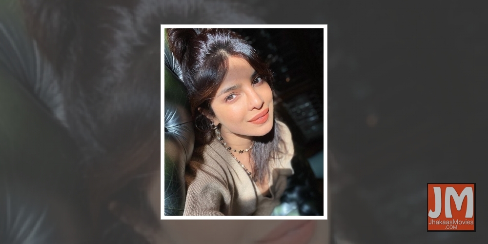 Priyanka Chopra is grateful to be 'living in the light'.