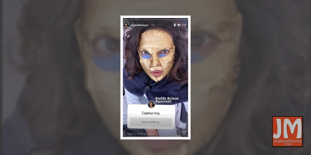 Priyanka Chopra shares first image from 'Citadel' set.