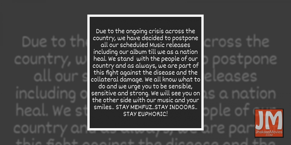 Euphoria postpone all scheduled music releases 'till we as a nation heal'