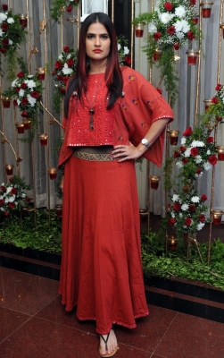 Mumbai: Singer Sona Mohapatra during the inauguration of Khazana Ghazal Festival in Mumbai. (Photo: IANS)