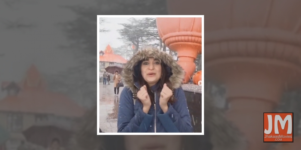 Aahana Kumra posts throwback video of Jakhoo temple visit on Hanuman Jayanti