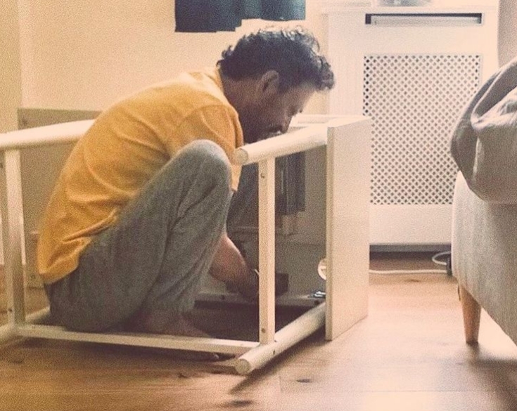 Babil Khan and Irrfan Khan.(photo:Instagram)