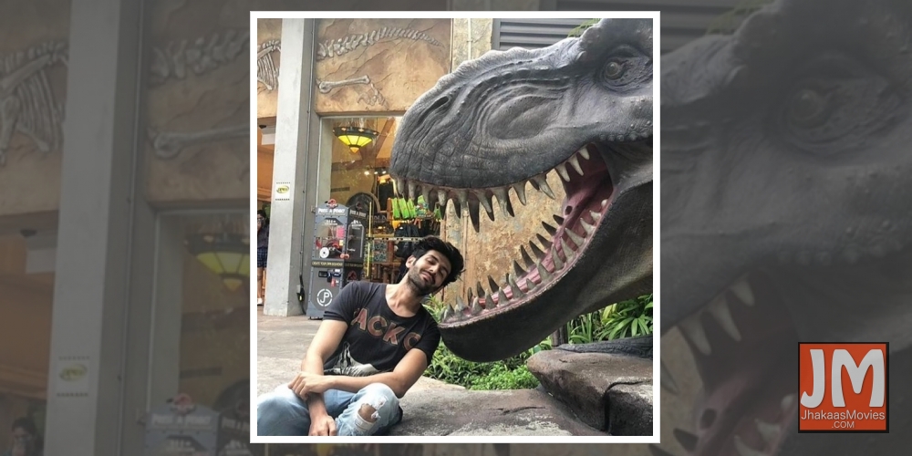 Kartik Aaryan's witty demo of how corona slides into 'unmasked faces'.