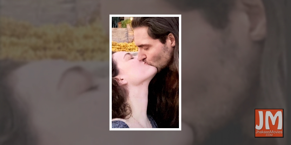 Kat Dennings, Andrew WK share a passionate kiss in new pic