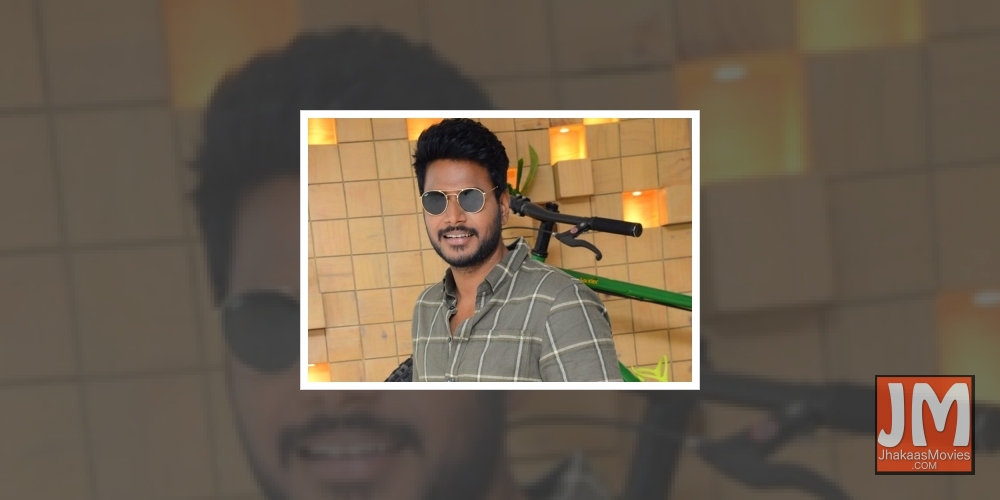 Hyderabad: Actor Sundeep Kishan during a photo-shoot at the media interaction for his upcoming Telugu film 