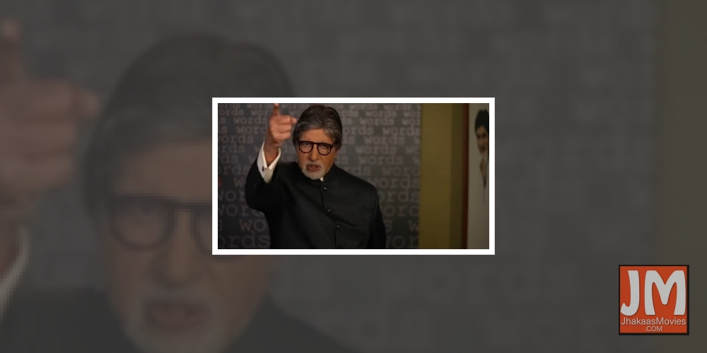 Big B recites father s poem to encourage Covid warriors