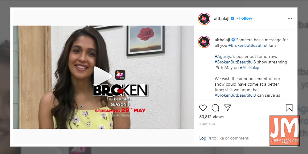 ALTBalaji's 'Broken But Beautiful 3'!
