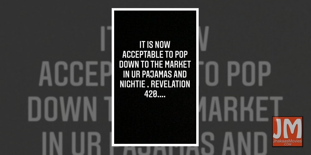 Kajol shares hilarious 'Revelation 420'.