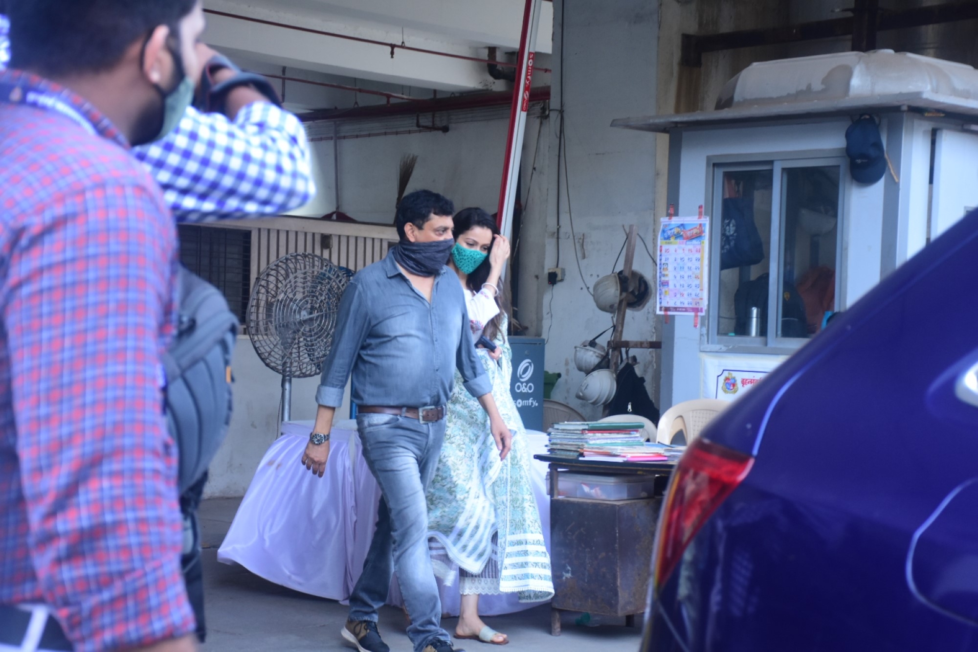 Mumbai: Salman Khan & Sohail Khan Took 2nd Dose Of Covid-19 Vaccine In Dadar On Friday, 14 may, 2021. (Photo: Sanjay Tiwari)