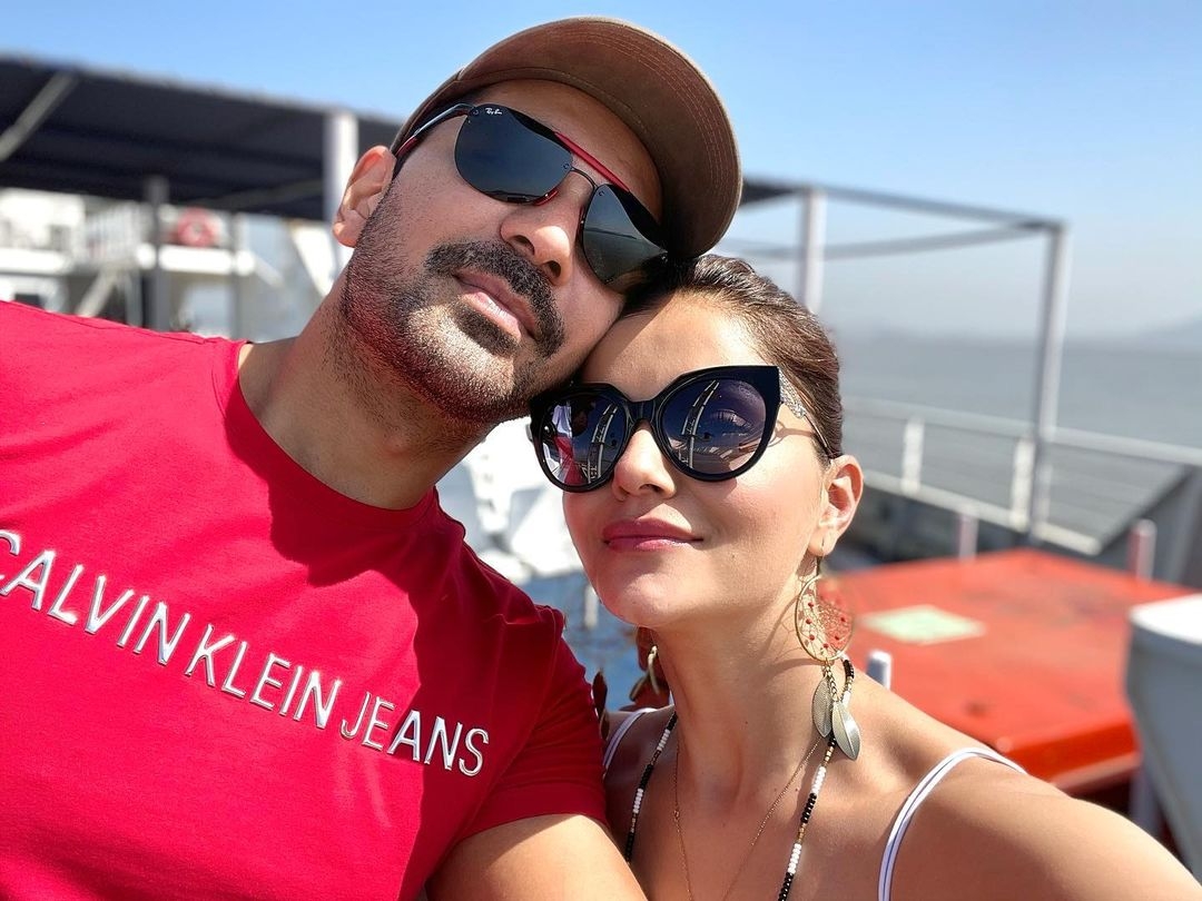 Rubina Dilaik misses Abhinav Shukla who is in SA shooting Khatron Ke Khiladi(Photo:Instagram)
