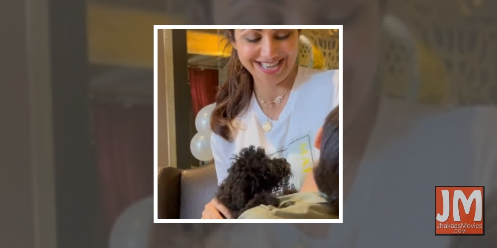 Shilpa Shetty welcomes new member Truffle to her family