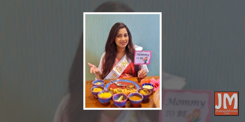 Shreya Ghoshal shares surprise baby shower pictures.