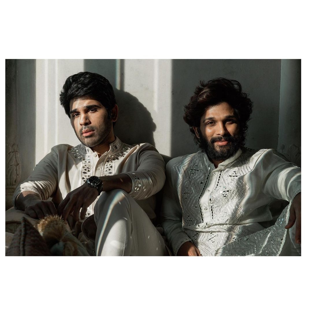 Allu Arjun pens Bday note to brother for 'biggest moral support'.(photo:Instagram)