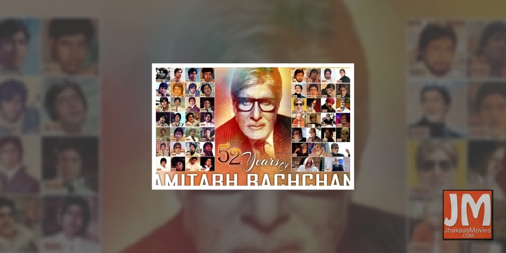 Big B wonders 'how 52 years in films went by'.