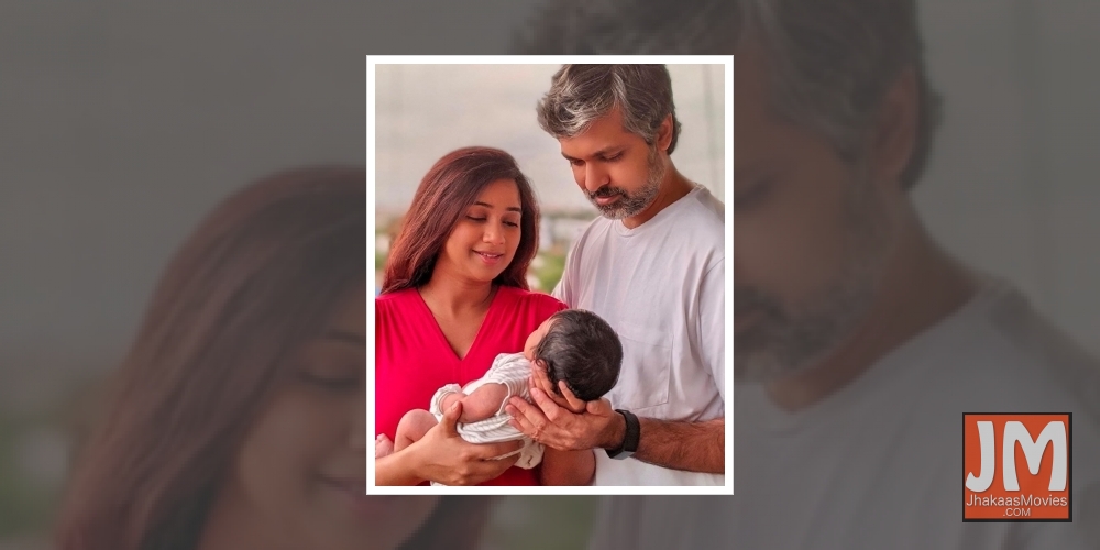 Shreya Ghoshal shares first photo of son Devyaan.