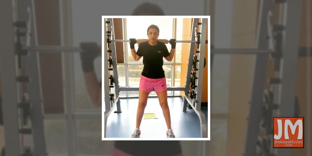 Parineeti Chopra engages in heavylifting for now