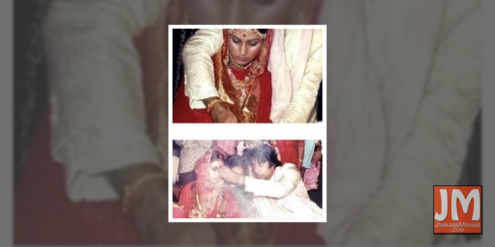 Big B posts wedding pics with Jaya on 48th anniversary.