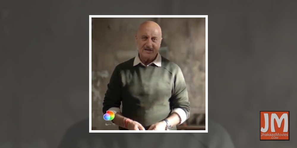Anupam Kher narrates docu-film 'Bhuj: The Day India Shook'.