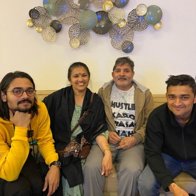 YouTuber Bhuvan Bam loses parents to Covid .(photo:instagram)