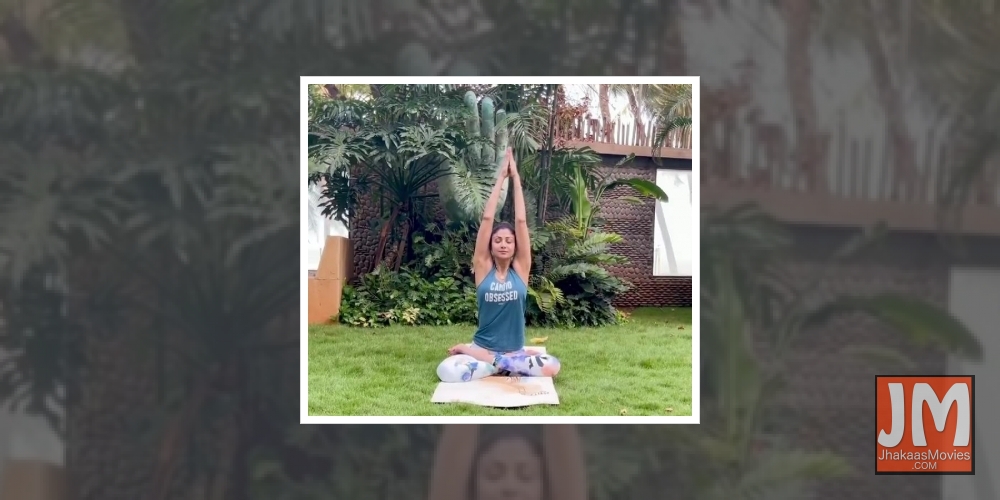 Shilpa Shetty suggests the right yoga to but stress and anxiety
