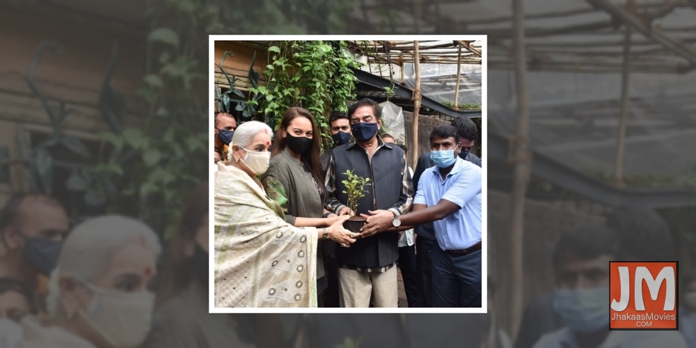 Sonakshi Sinha adopts a tree