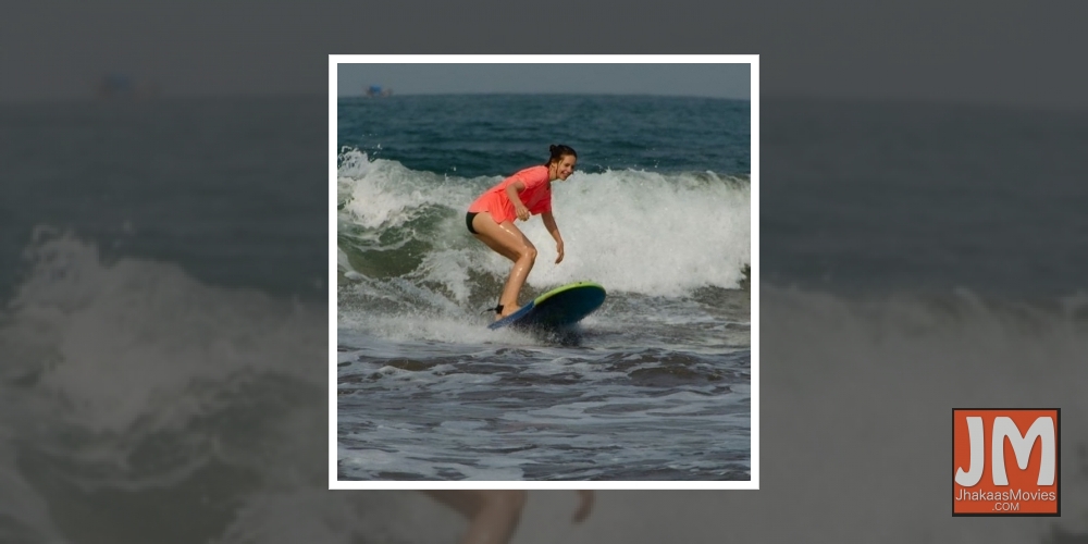 B'wood actress Kalki Koechlin misses surfing.