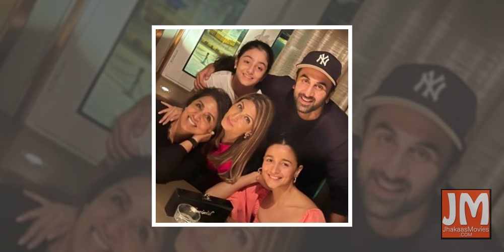 Neetu Kapoor's 'world' includes Ranbir, Alia, Riddhima.