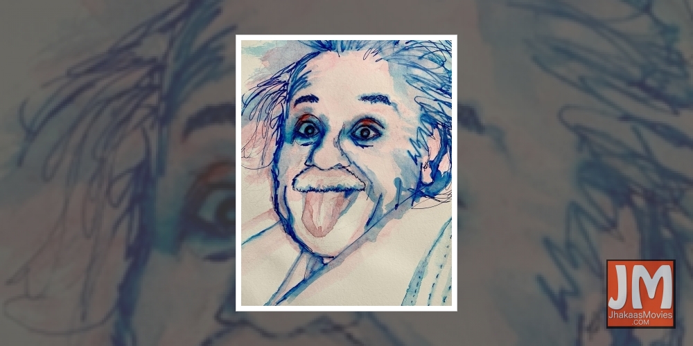 Abhay Deol shares doodle of Einstein: 