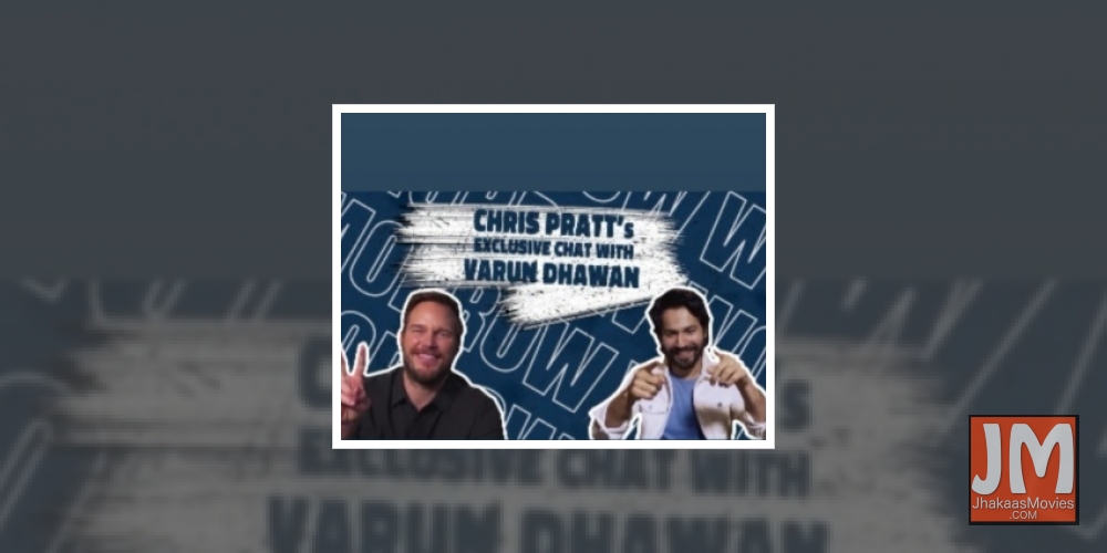 Chris Pratt dances to 'Tan tana tan' with Varun Dhawan