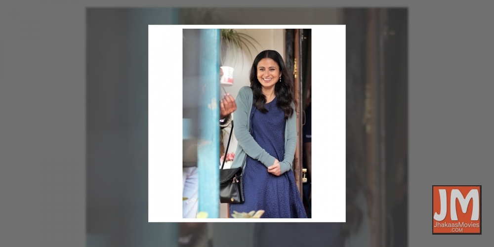 Rasika Dugal shares 'smiles and scowls of shootlife'.