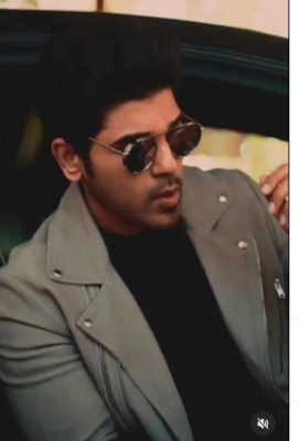 Allu Sirish is all dressed and waiting for the world to open up.