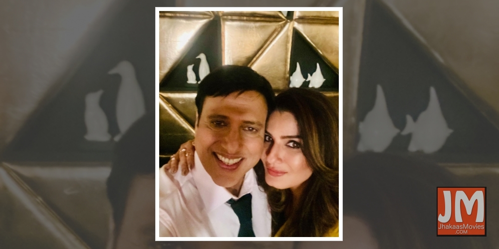 Raveena Tandon, Govinda have a 'grand reunion'.