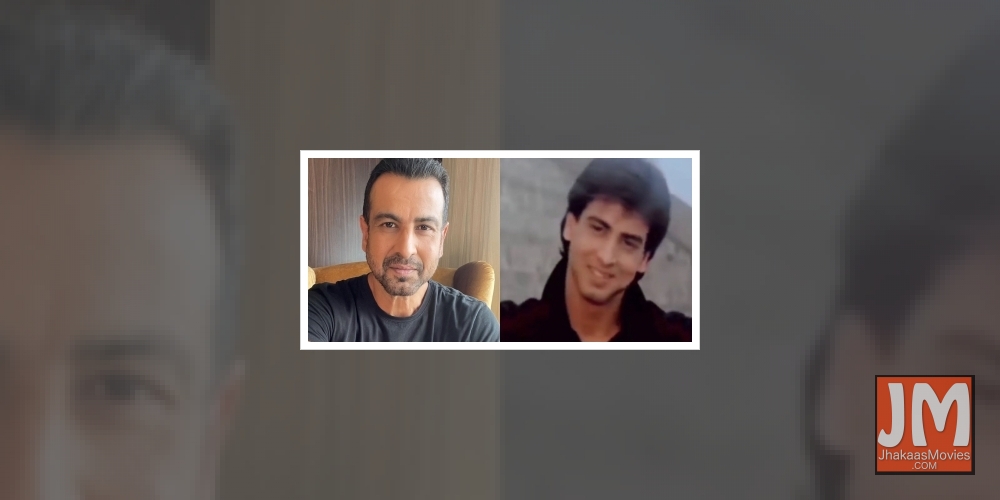 Ronit Roy looks dapper in a three-decade old picture.