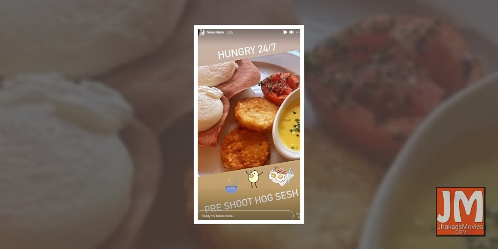 Tara Sutaria has a confession to make