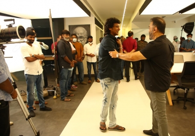 Shoot of Kamal Haasan