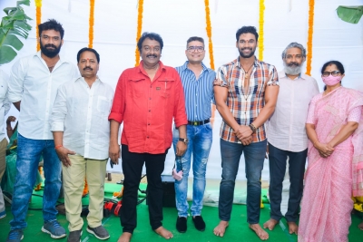 SS Rajamouli gives mahurat clap for Bellamkonda Sai Sreenivas
