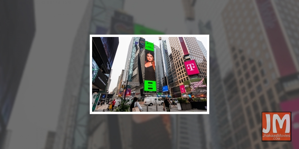 Sona Mohapatra is the first Indian independent musician to make it to the Times Square billboard